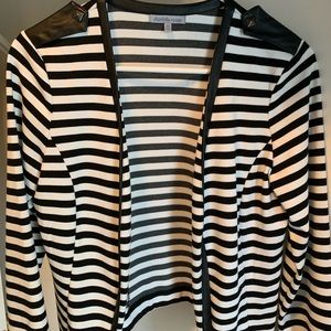 Striped Long Sleeve Jacket
